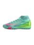 Nike Air Zoom Mercurial Superfly 10 Elite TF Cosmic Speed 2 - Turquoise Green / Pink