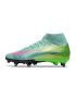 Nike Air Zoom Mercurial Superfly 10 Elite SG-Pro Cosmic Speed 2 - Turquoise Green / Pink