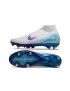 Nike Air Zoom Mercurial Superfly 10 Elite SG-Pro White Purple Blue 