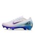 Nike Air Zoom Mercurial Vapor 16 Elite FG White Purple Blue