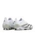 Adidas Predator Accuracy.1 Low League FG- White Pack Silver Metallic