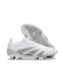 Adidas Predator Accuracy.1 Low League FG- White Pack Silver Metallic