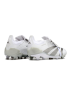 Adidas Predator Accuracy.1 Low League Fold-Over Tongue FG-White Pack Silver Metallic