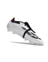 Adidas Predator Elite Fold-over Tongue FG - White Grey Solar Red