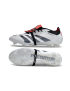 Adidas Predator Elite Fold-over Tongue FG - White Grey Solar Red