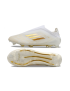 adidas F50 Elite Laceless FG Day Spark - Footwear White/Gold Metallic/Footwear White