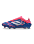 adidas F50 Elite Laceless FG Reemergence - Solar Blue/Footwear White/Solar Pink