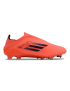 adidas F50 Elite Laceless FG Vivid Horizon - Turbo/Aurora Black/Platin Metallic